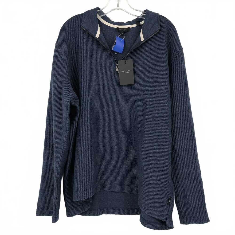 Ted Baker Blue Polyester Pullover Sweater | Women’s Size 6